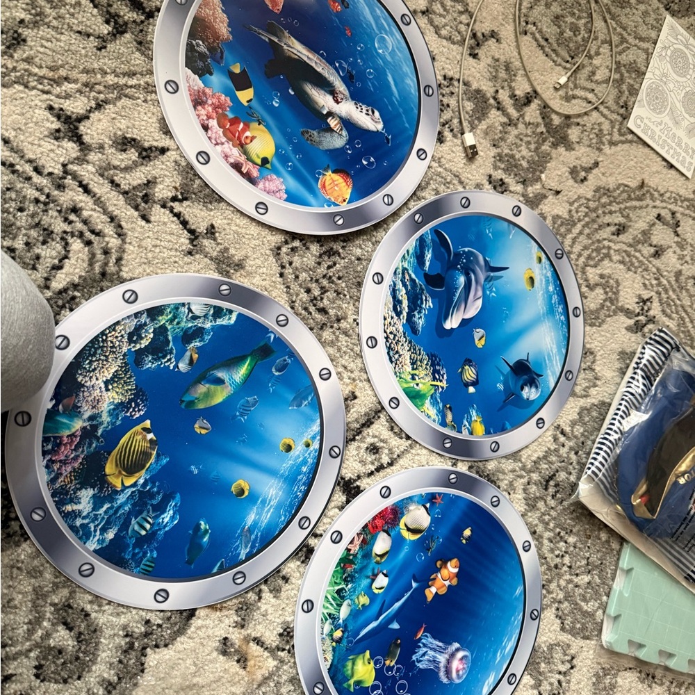 Underwater Themed Wall Decor Set